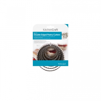 Double Edged Pastry Cutter Set